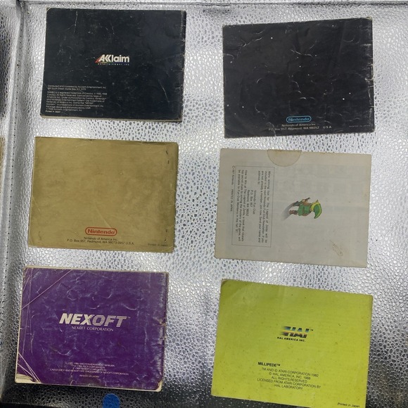 Nintendo NES Instruction Booklet Collection of 6 - Picture 2 of 16